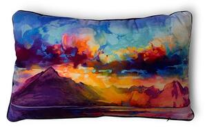 The Art Group Scott Naismith Cuillins Ridge Velvet Rectangle Cushion