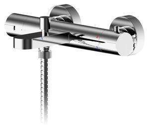 Arvan Wall Mounted Thermostatic Bath Shower Mixer Tap