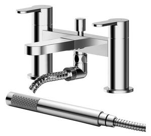 Arvan Deck Mounted Bath Shower Mixer Tap with Kit