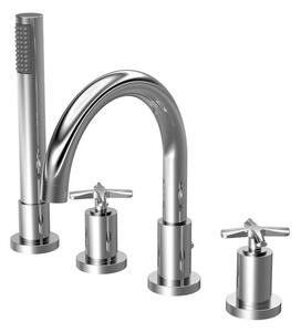 Aztec 4 Tap Hole Bath Mixer Tap