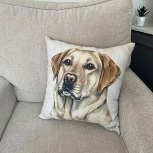 Christine Varley Labrador Square Cushion