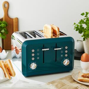 Spectrum Teal 4 Slice 1750W Toaster