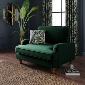 Beatrice Matte Velvet Snuggle Sofa