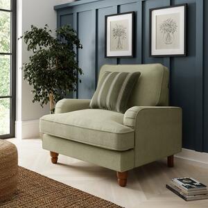 Beatrice Tonal Chenille Armchair