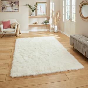 Polar Plush Shaggy Rug Ivory