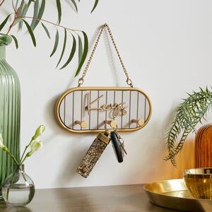 Modern Luxe Ribbed Key Hooks