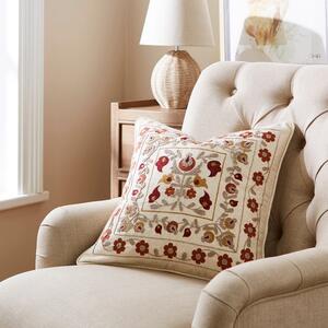 Churchgate Morcott Embroidered Square Cushion