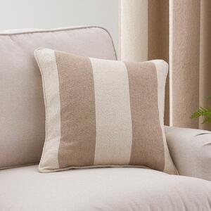 Boucle Stripe Square Cushion