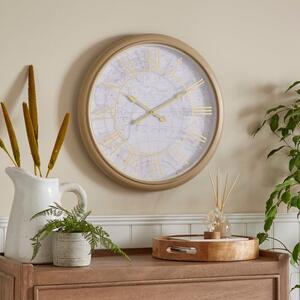 Maps Wall Clock