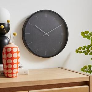 Concrete Effect Round Wall Clock