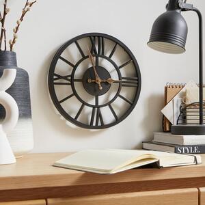 Skeleton Industrial Indoor Outdoor Wall Clock