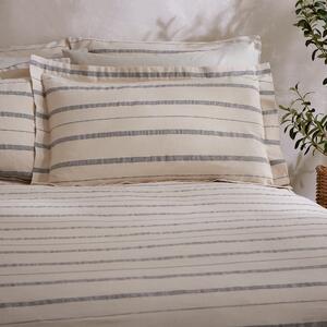 Aylesford Stripe Oxford Pillowcase Charcoal