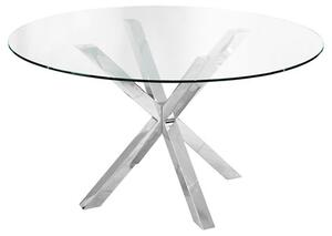 Daphene Large Glass Table 137Cm Round Table