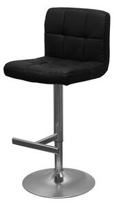 Bartok Adjustable Chrome Bar Stool