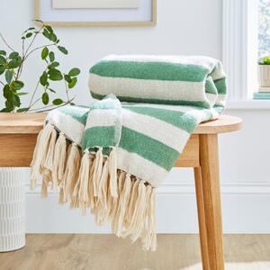 Beatrice Stripe Throw Blanket 130x180cm