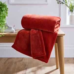 Cosy Chenille Throw Blanket 130x180cm