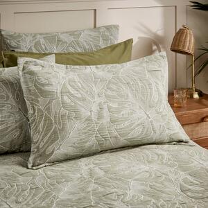 Jaden Palm Olive Oxford Pillowcase