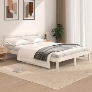 Bed Frame without Mattress 120x190cm White Small Double