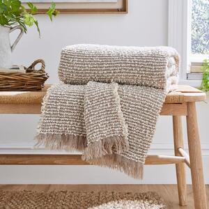 Churchgate Kibworth Boucle Throw Blanket 130x180cm