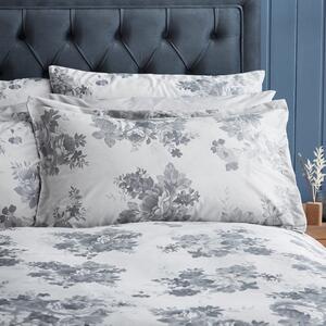 Cassidy Rose Silver Oxford Pillowcase