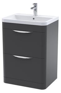 Parade Floor Standing 2 Drawer Vanity Unit with Ceramic Basin