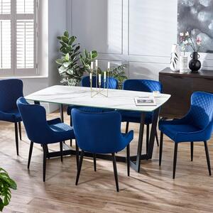 Olympus 6 Seater Dining Table, Marble