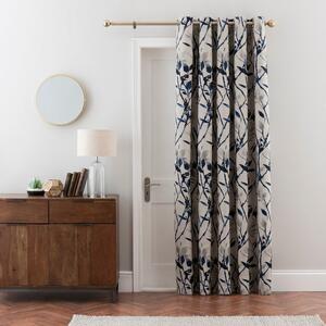 Zen Ultra Blackout Eyelet Door Curtain