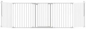 Noma 5-Panel Safety Gate Modular Metal White 94047