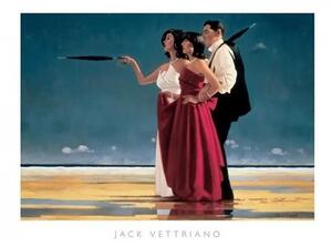 Art Print The Missing Man II, 1998, Jack Vettriano, (80 x 60 cm)