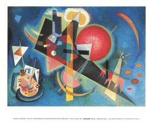 Art Print In Blue, Kandinsky, (80 x 60 cm)