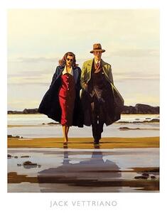 Art Print Jack Vettriano - The Road To Nowhere, (40 x 50 cm)