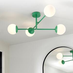 Tela 4 Light Semi Flush Bathroom Ceiling Light