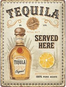 Metal sign Tequila, (30 x 40 cm)