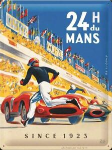 Metal sign 24h du Mans - Racing Poster, (30 x 40 cm)