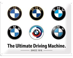 Metal sign BMW - Logo Evolution, (40 x 30 cm)