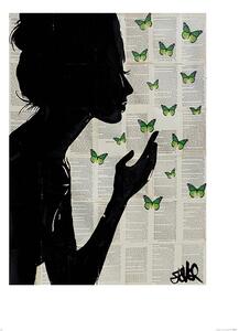 Art Print Loui Jover - Simplicity - Green, (60 x 80 cm)