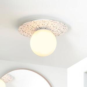 Tela Bathroom Flush Ceiling Light