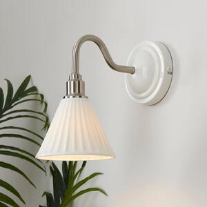 Lilbourne Ribbed Ceramic Wall Light