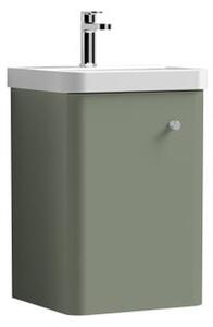 Core Wall Mounted 1 Door Vanity Unit with Basin