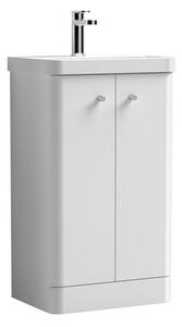 Core Floor Standing 2 Door Vanity Unit with Basin