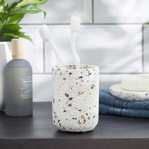 Terrazzo Natural Toothbrush Holder