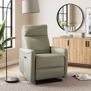 Olli Boxy Rise and Recline Chair, Faux Leather