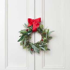 35cm Red Berry Christmas Wreath
