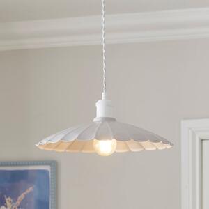 Maya Scalloped Metal Easy Fit Pendant Shade