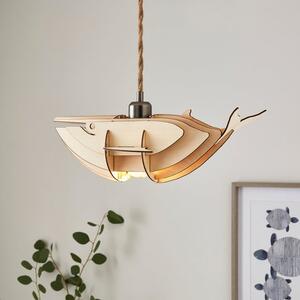 Whale Paint Your Own Easy Fit Pendant Shade