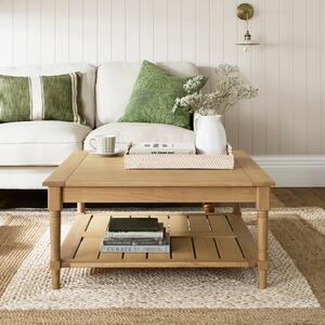 Churchgate Walcote Square Coffee Table, Oak