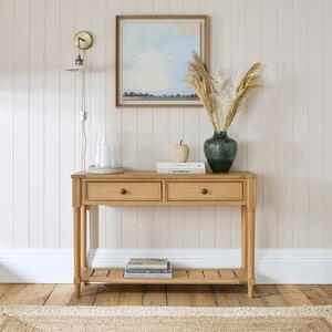 Churchgate Walcote Console Table, Oak