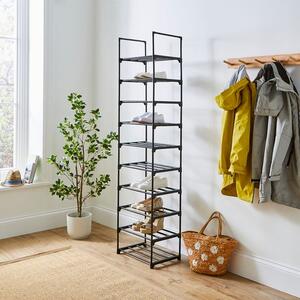 10 Tier Plastic Shoe Rack