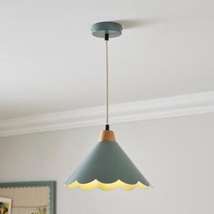 Remi Scalloped Pendant Light