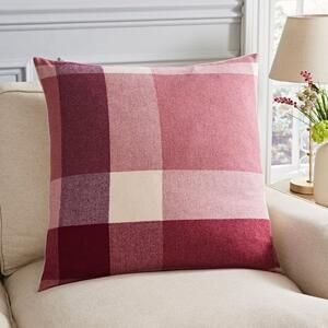 Deddington Checked Square Cushion